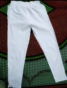 Elegant White Strecheble Pant