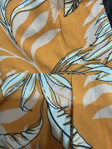 Tropical Print Romper