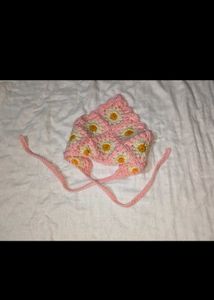 Crocheted Daisy bandana