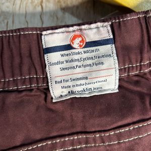 ♥️Maroon Cargo Pants