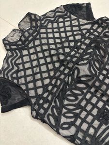 Elegant Black Lace Dress