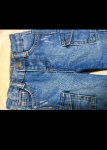 Kids Denim Cargo Shorts