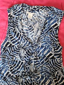 Boho Leaf Print Maxi Dress
