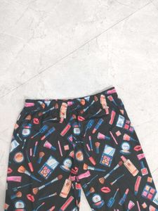 Fun Makeup Print Pajama Pants