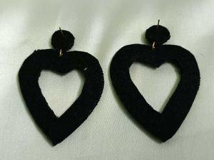 Black Earrings No 3