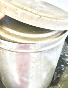 3 Vintage Aluminum Storage Container