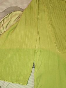 Lime Green Kurta