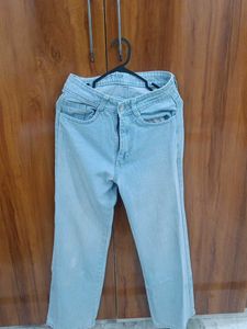 Light Wash Denim Jeans