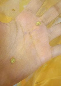 Pure Chanderi Silk Saree Yellow