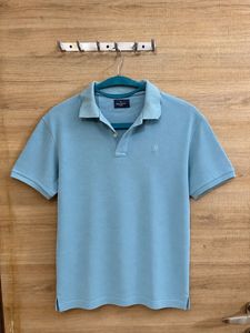 Hackett Men's Blue Polo Shirt