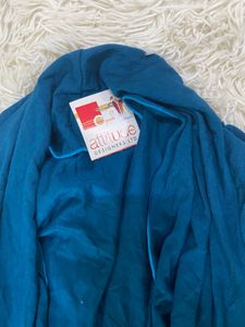 Teal Flowy Cardigan