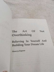 The Art of Not Overthinking