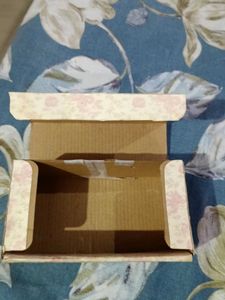 handmade cardboard vintage container