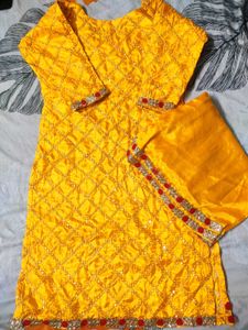 Vibrant Yellow Kurta Set