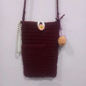 Crochet Cell Phone Bag
