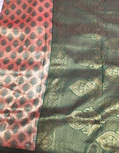 Elegant Brocade Blouse with Saree