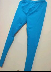 Cyan Blue Legging For 28 Waist