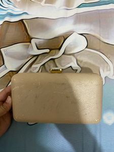 Elegant Beige Clutch Bag
