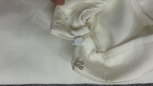 White Skater Skirt with Tie Detail