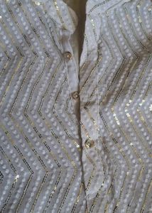 Sparkling White Kurta