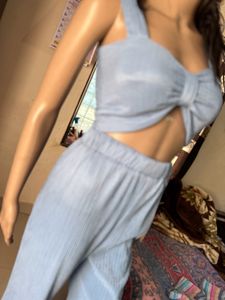 Sky Blue Colour 3 Piece