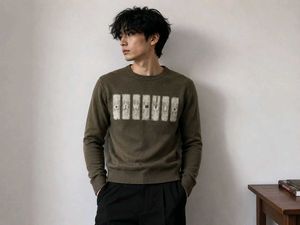 Men's Casual Crewneck Sweater