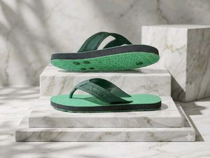 Stylish Green Flip Flops for Men