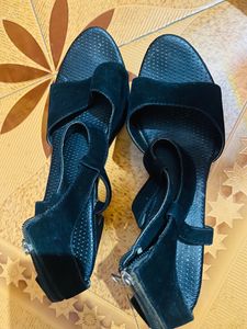 Black Suede Heels