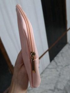 Stylish Pink Makeup Pouch