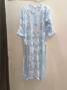Alfaz Premium Muslin chikankari Kurta