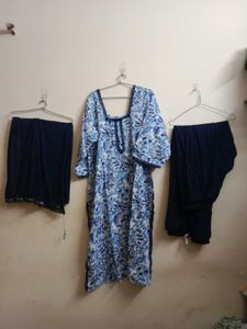Floral Print Kurta Set