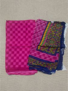 Pink Kurta And Dupatta Fabric
