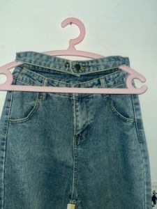 High Waisted Wide Leg Jeans