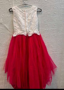 Girls Pink Tulle Dress