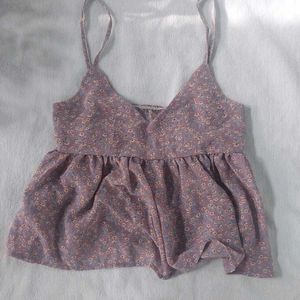 Floral Print Cami Top