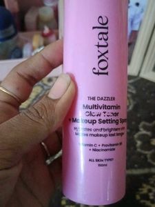 Foxtale Multivitamin Glow Toner &amp; Makeup Setting S