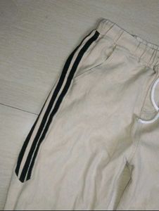 Casual Beige jogger pants