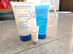 Bioderma Anti-dandruff Shampoo and Cleansing Gel