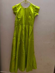 Festive Green Kurta Set