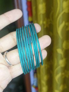 Teal Stackable Bangles