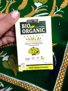 INDUS VALLEY Bio Organic 100% Natural Amla (Indian