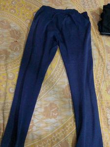 Men's Navy Blue Track Pants