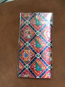Ethnic Clutch with Patola Print