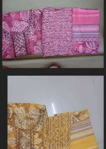 Dress set unstitched