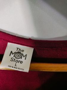 Maroon Casual Dresses (Women's)