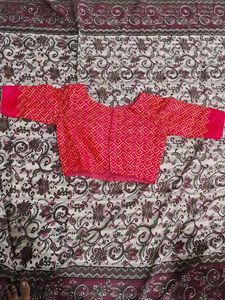 Vibrant Red Ethnic Blouse