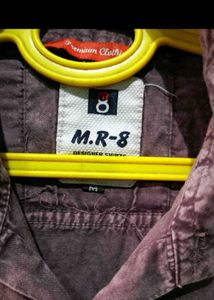 Stylish Mauve Casual Shirt