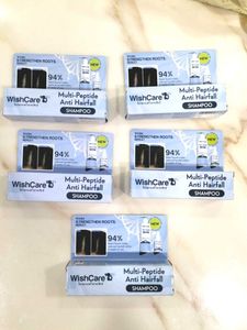 5pc multi peptide anti hairfall shampoo