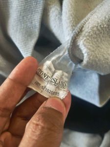 Stone Island Reflective Logo Sweatshirt