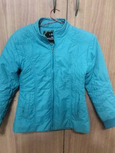 Teal Puffer Jacket